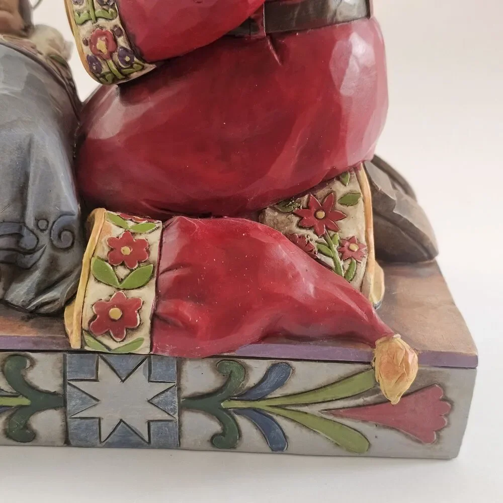 Jim Shore Real Meaning Of Christmas #4010488 Hand Painted Resin '08 Retired 2013